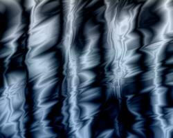 Abstract wavy curves background design. Drapery backdrop black and white photo