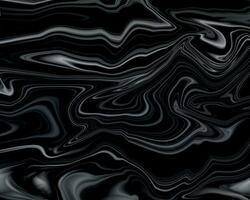 Amazing abstract dark black texture, Wavy fluid trendy modern background. photo