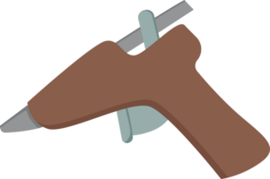 Glue gun. PNG, transparency. One element. png