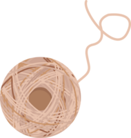 Ball of thread. PNG, transparency. Knitting ball. png