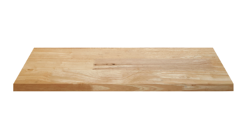 antiguo madera estantería mesa aislado en transparente antecedentes. png realista diseño elemento.