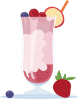 smoothie illustration ai generativ png