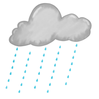 pluie nuage, transparent Contexte clipart png