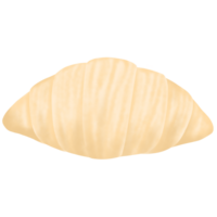 Delicious looking croissants for bakeries. Eat with a drink. png