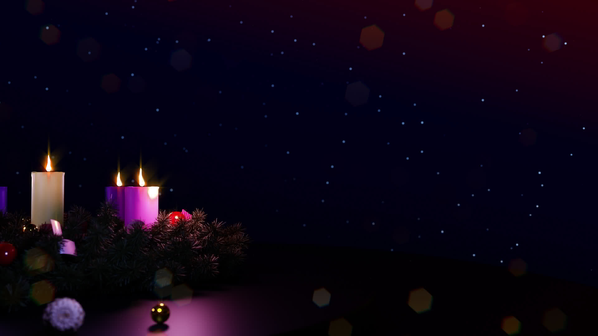 Advent Wreath And Candles is motion footage for festival films and