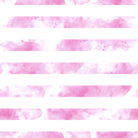 Watercolor pink stains striped seamless pattern. Hand painted illustration. Great for maritime, sky, newborn baby girl base design, wrapping paper, textile, wallpaper, print, cover png