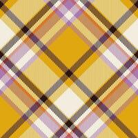 Tartan scotland seamless plaid pattern vector. Retro background fabric. Vintage check color square geometric texture. vector