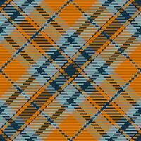 Seamless pattern of scottish tartan plaid. Repeatable background with check fabric texture. Vector backdrop striped textile print.