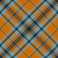 Seamless pattern of scottish tartan plaid. Repeatable background with check fabric texture. Vector backdrop striped textile print.