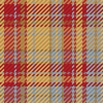 Seamless pattern of scottish tartan plaid. Repeatable background with check fabric texture. Vector backdrop striped textile print.