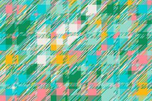 Modern glitch background. Color geometric abstract pattern vector. vector