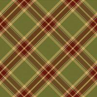 Seamless pattern of scottish tartan plaid. Repeatable background with check fabric texture. Vector backdrop striped textile print.