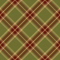 Seamless pattern of scottish tartan plaid. Repeatable background with check fabric texture. Vector backdrop striped textile print.