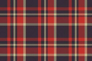 Seamless pattern of scottish tartan plaid. Repeatable background with check fabric texture. Vector backdrop striped textile print.