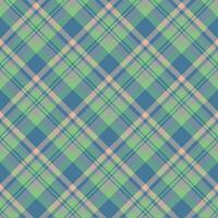 Plaid seamless pattern. Vector background of textile ornament. Flat fabric design.