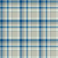 Plaid seamless pattern. Vector background of textile ornament. Flat fabric design.