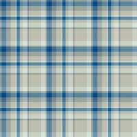 Plaid seamless pattern. Vector background of textile ornament. Flat fabric design.