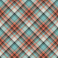 Modern check plaid fabric texture seamless pattern vector