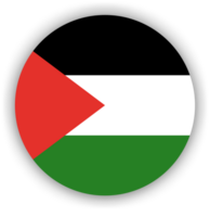 Palestine Flag, Official Flag of the Palestine. Format PNG