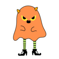 Halloween cute ghost devil png