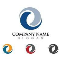Business corporate abstract unity vector logo