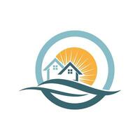 Property and Construction Logo design vector