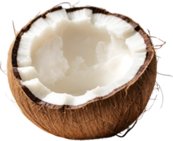 ai generativo, coco fruta, Fresco cocos, png