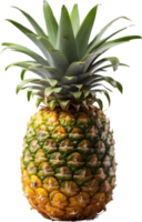 ai generativ ,ananas frukt, färsk ananas png