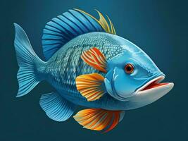 ilustración pescado diseño foto