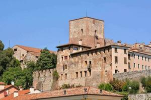 the castle of lucca, italy photo