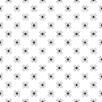 Black seamless abstract pattern. Overlay for background and backdrop. Ornamental design. PNG graphic illustration with transparent background.