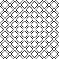 Black seamless abstract pattern. Overlay for background and backdrop. Ornamental design. PNG graphic illustration with transparent background.