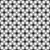 Black seamless abstract pattern. Overlay for background and backdrop. Ornamental design. PNG graphic illustration with transparent background.