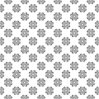 Black seamless abstract pattern. Overlay for background and backdrop. Ornamental design. PNG graphic illustration with transparent background.