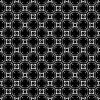 Black and white seamless pattern texture. Greyscale ornamental graphic design. vector