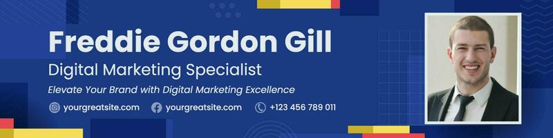 Modern Business Linkedin Banner