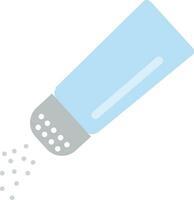 Salt container, a kitchen utensil vector