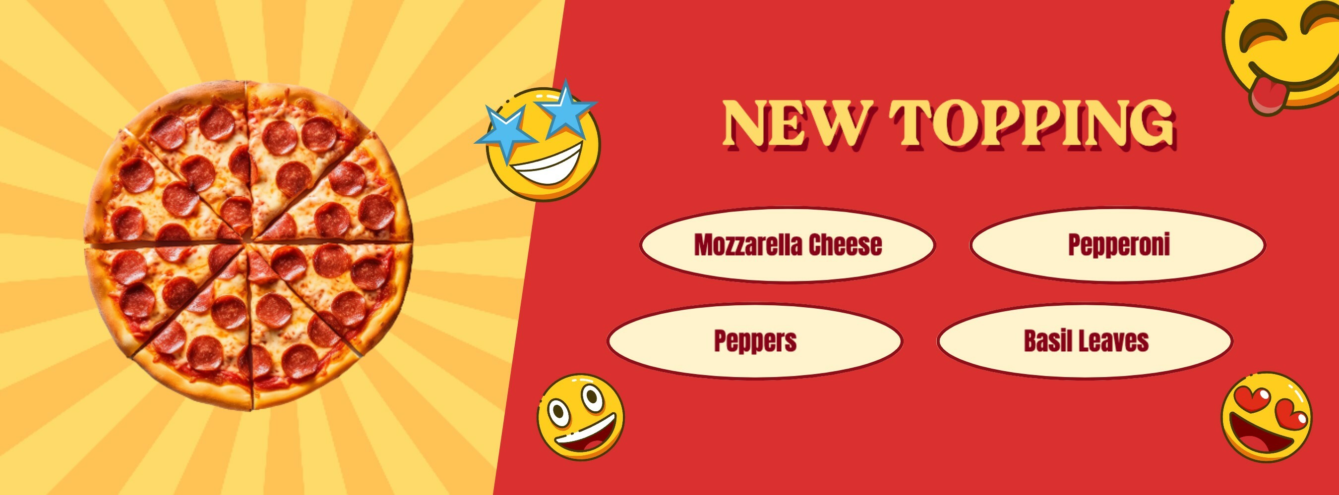 Retro Pizza Facebook Cover