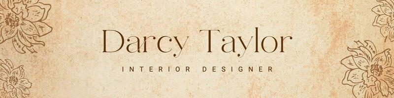 Brown Elegant Interior Designer LinkedIn Banner template