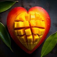 mango love healthy food and fresh photo