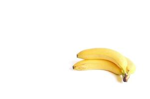 banana  on wite photo