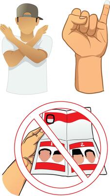 illustration of abstention in election