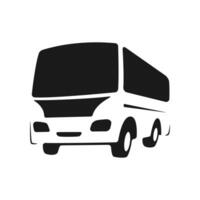autobús icono. público transporte firmar, logo. plano vector. vector