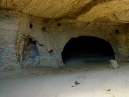 the cave of the city of the state of israel photo