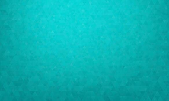 Abstract geometric background, pattern of triangles in teal color, design for poster, banner, card and template. vector