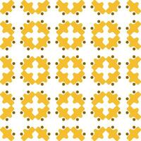 Ornament pattern design template with decorative motif.  background in flat style. repeat and seamless vector