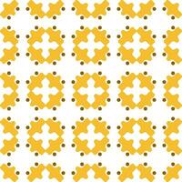 Ornament pattern design template with decorative motif.  background in flat style. repeat and seamless vector