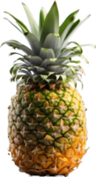 ai generativ ,ananas frukt, färsk ananas png