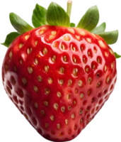 ai génératif ,fraise fruit, Frais des fraises, rouge fraise png