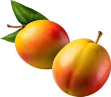 AI generative ,Mango fruit, Fresh mangoes, Yellow mango, png